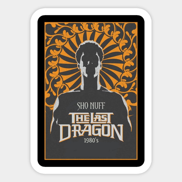 The last dragon Sticker by Carinafkah